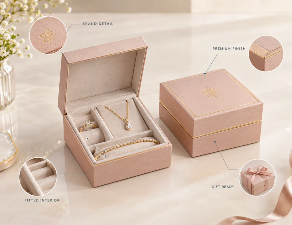 Small Jewelry Boxes as Gifts and Retail Packaging