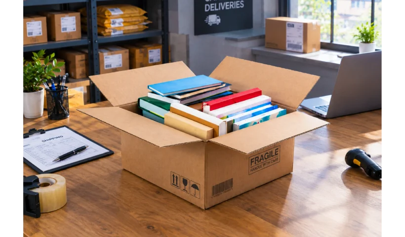 Textbook Shipping Boxes Safe Packaging for Bulk Textbook Orders