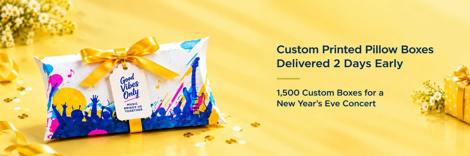 Custom Concert Pillow Box Celebration compressed