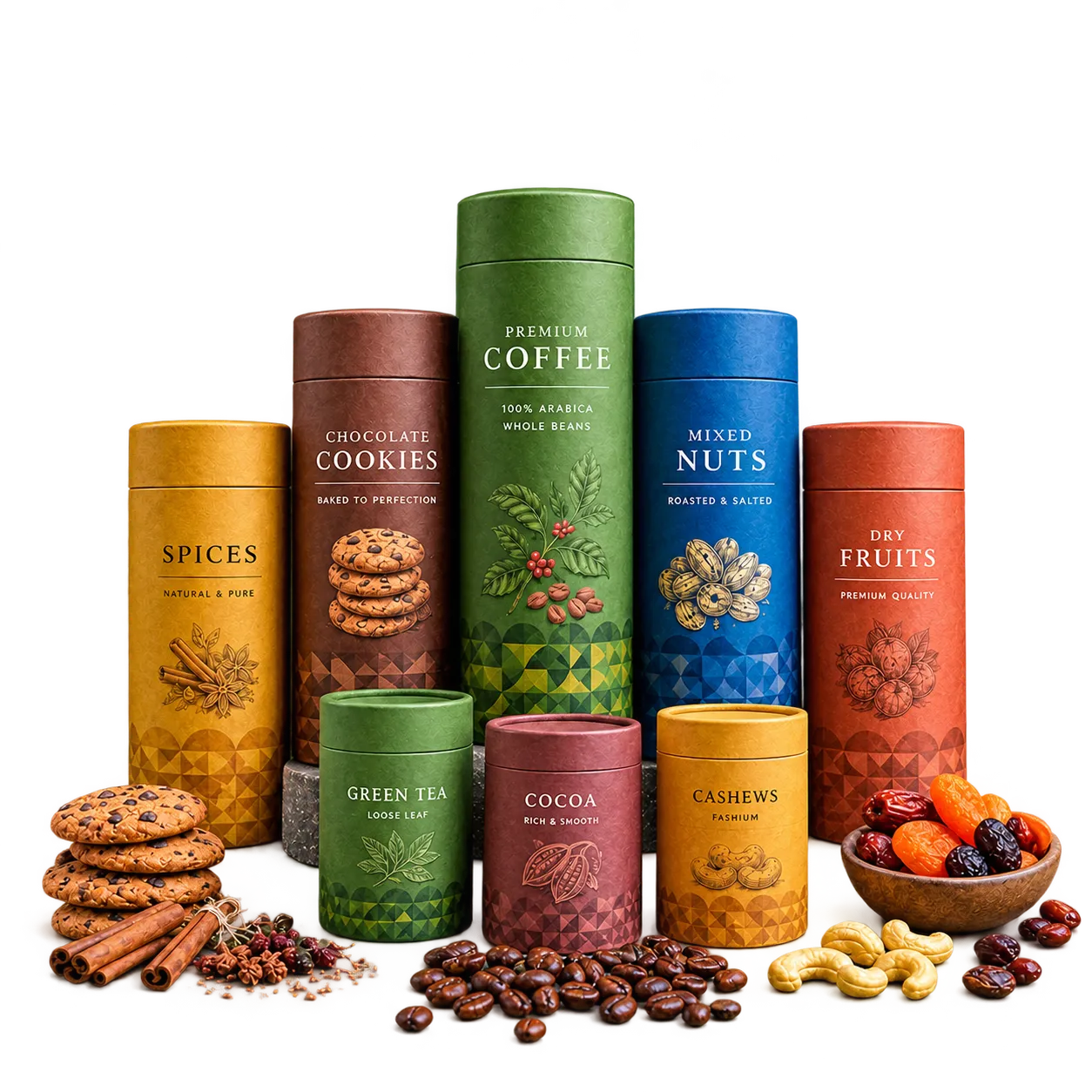 Premium Snack Tube Collection