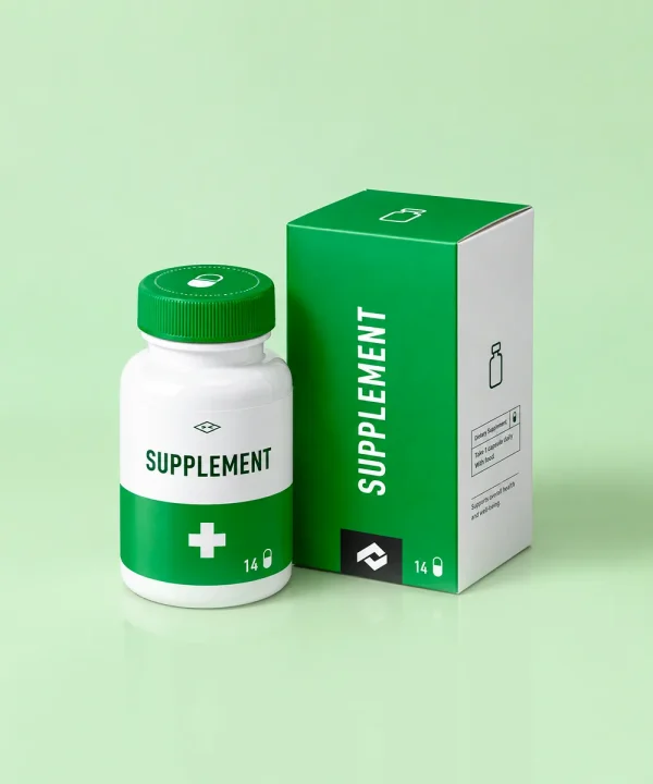 Custom Food Supplement Boxes