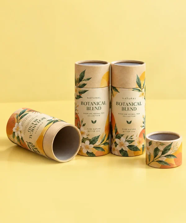 Custom cardboard tubes